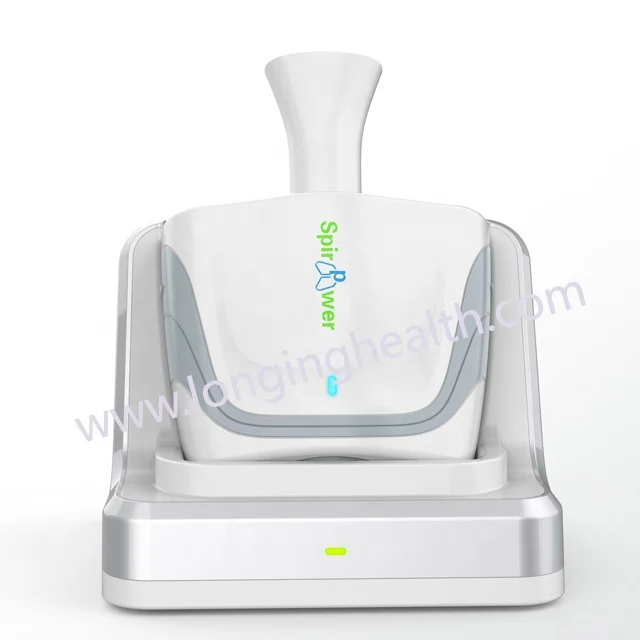 Portable Ultrasound Medical Smart Spirometer Lung Pulmonary Function Test Machine SpiroPower Q