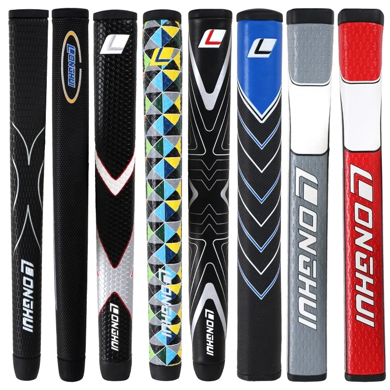 Custom Funny Multicolor Golf Grips Golf Accessory Standard Size Midsize 27cm Durable Non Slip Golf Club Grips For Putter