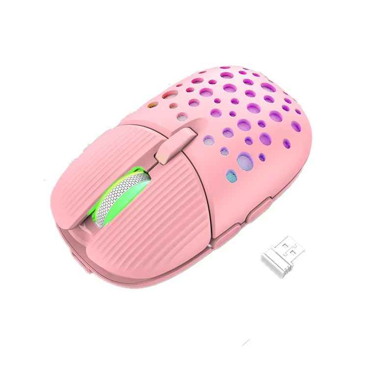 Mouse 3200DPI Lightweight Heat Dissipation Rechargeable Standard 2.4G Desktop Gaming Mouse Beetle  Chargeable Wireless