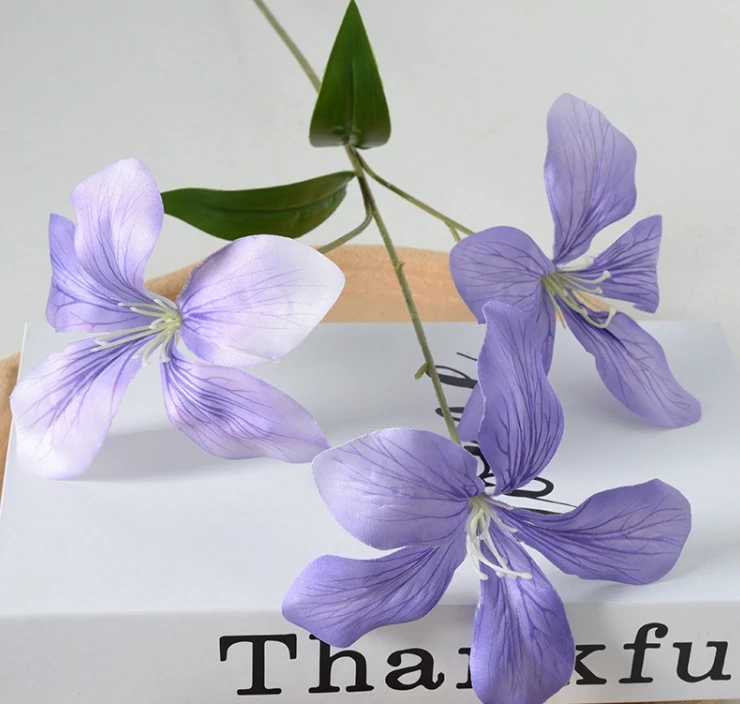 Monet Garden Wind Series Artificial Flowers Wedding Hall Senior Sense Table Decoration Oil Painting Wind  Flowers Wholesale