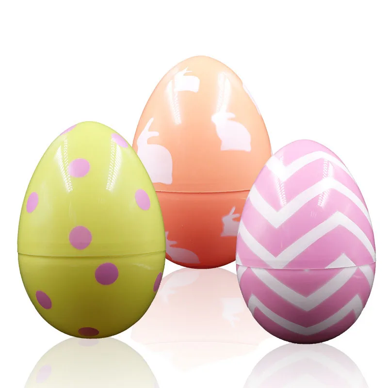 Wholesale Multiple Color Openable Plastic Bright Easter Egg Perfect For Easter Egg Hunt/Surprise Egg/Easter Hunt