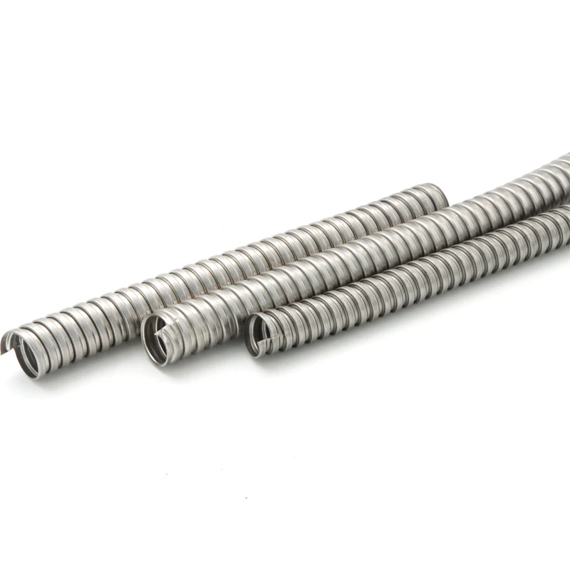electrical flexible corrugated galvanized steel pipe for wire and cable protection
