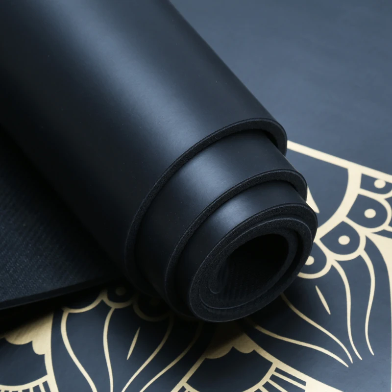Factory Price Private Label Eco Friendly  PU Natural Rubber Non Slip Yoga Mat