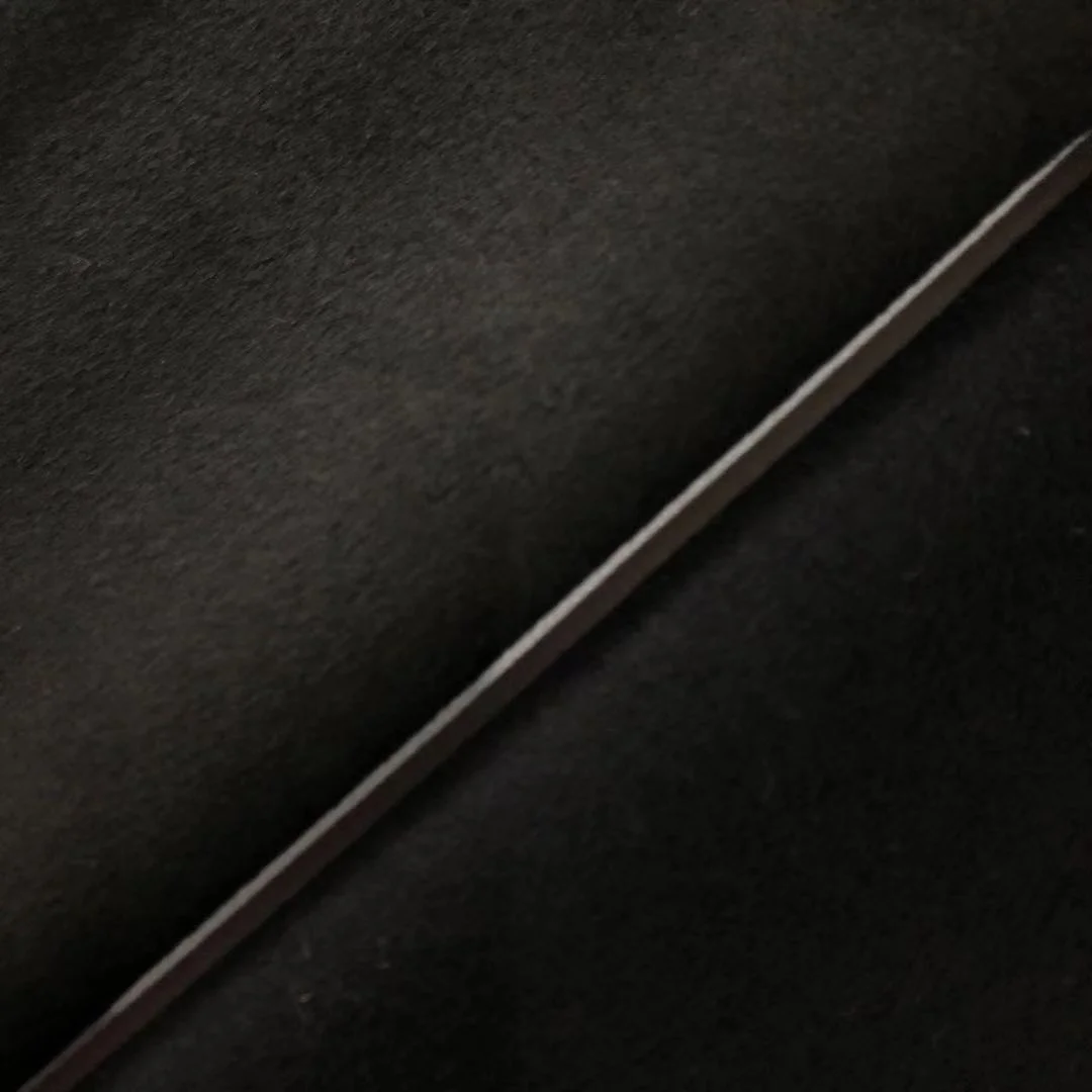 550g/m 340gsm  100%Wool all season Dark navy blue plain single sided wool fabric coats