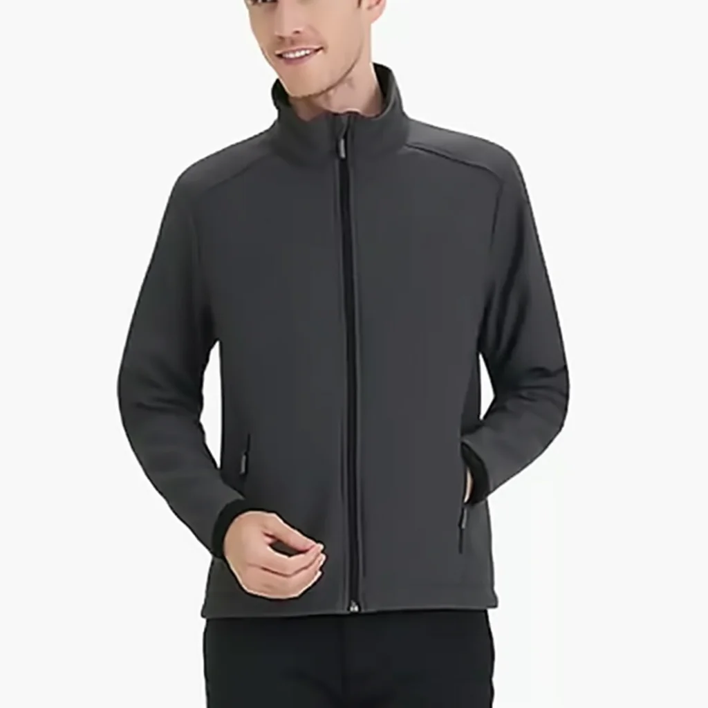 OEM Wholesale High Quality Custom Label Zipper Logo Fashion Autumn Winter Jackets Sports Golf Men Coats Jackets