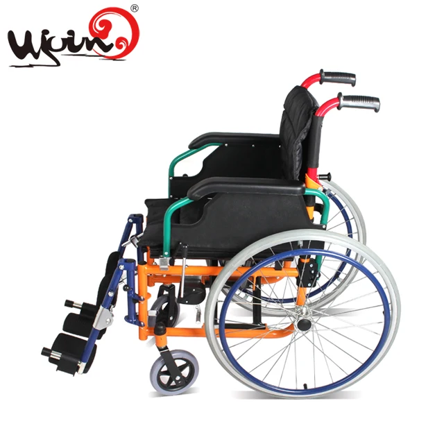 UJOIN comfort cushion detachable armrest pedal child wheelchair for disabled children