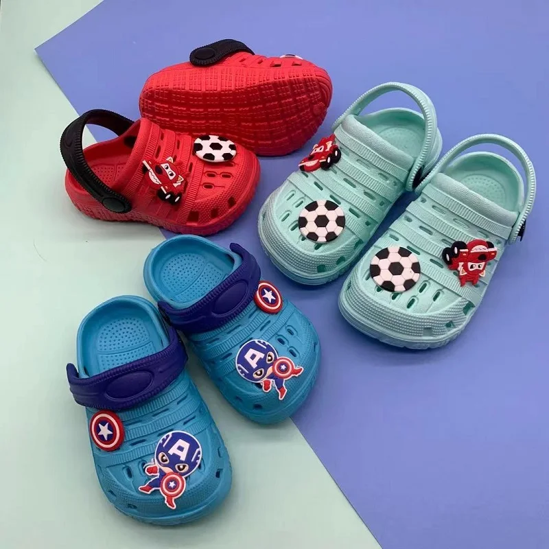 2021 New Cute Baby Children EVA Clog Kid Garden Clog Shoes Boy Girl Slip On Slipper Beach Sandal Real Clogs Shoes For Kids