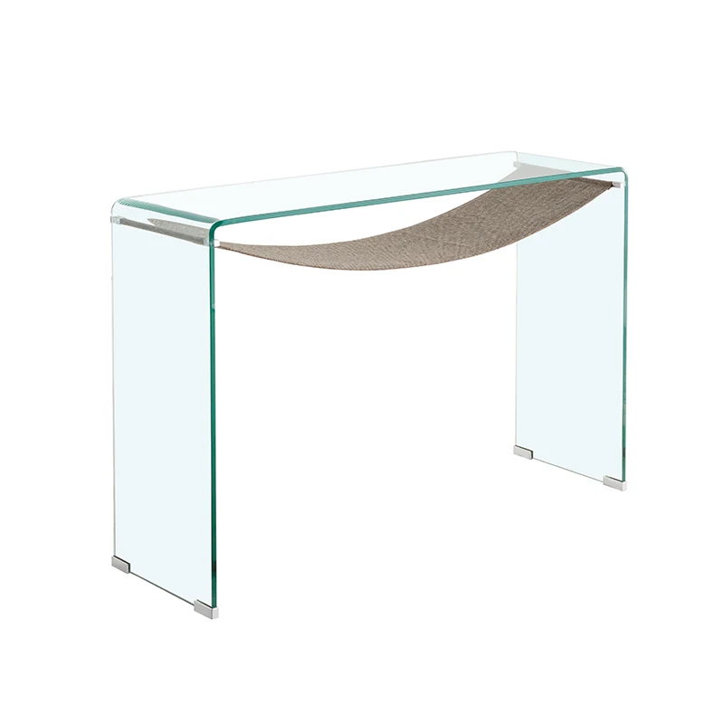 Outdoor Console Table Crystal 2 Shelf 1 Piece Designer Set Of Enterway European Furniture Waterfall Rectangle One Made 2021