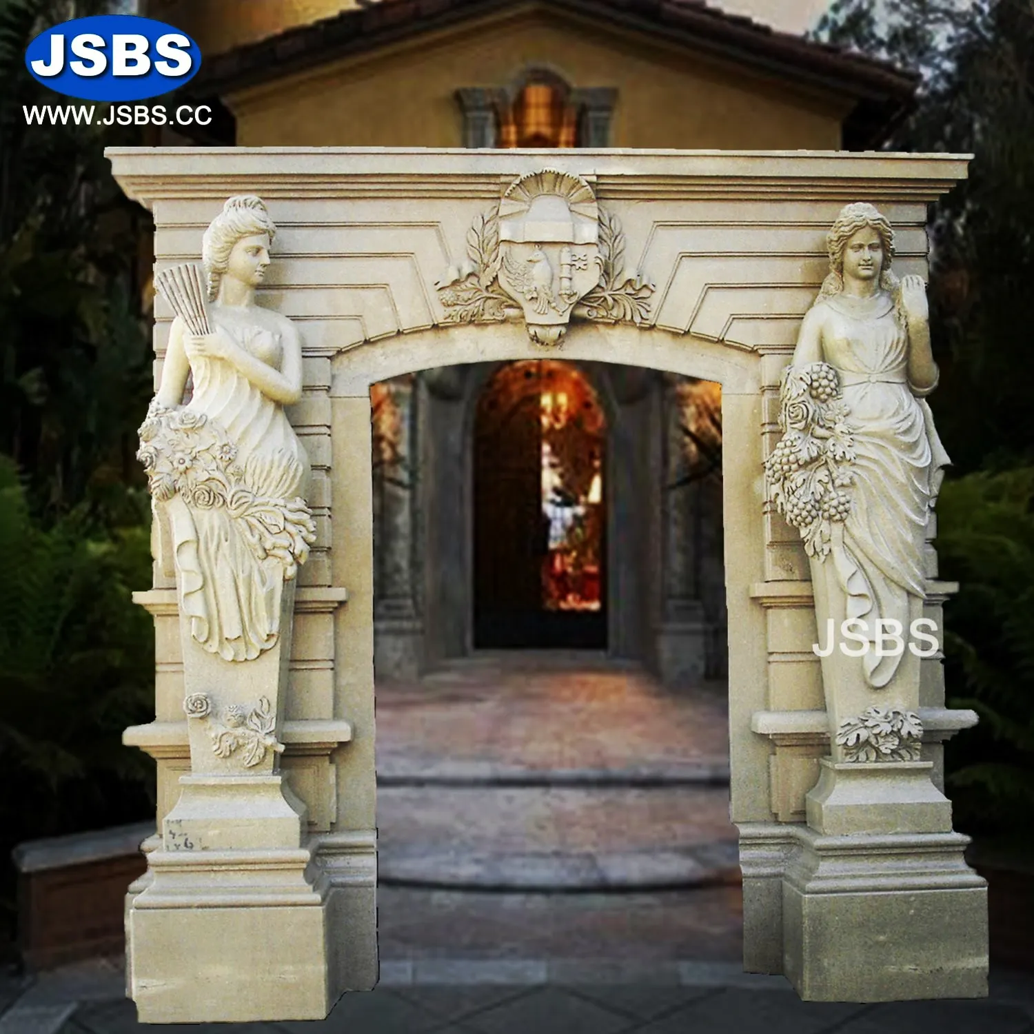 Двери в стиле арт-деко | Каменные дверные рамы