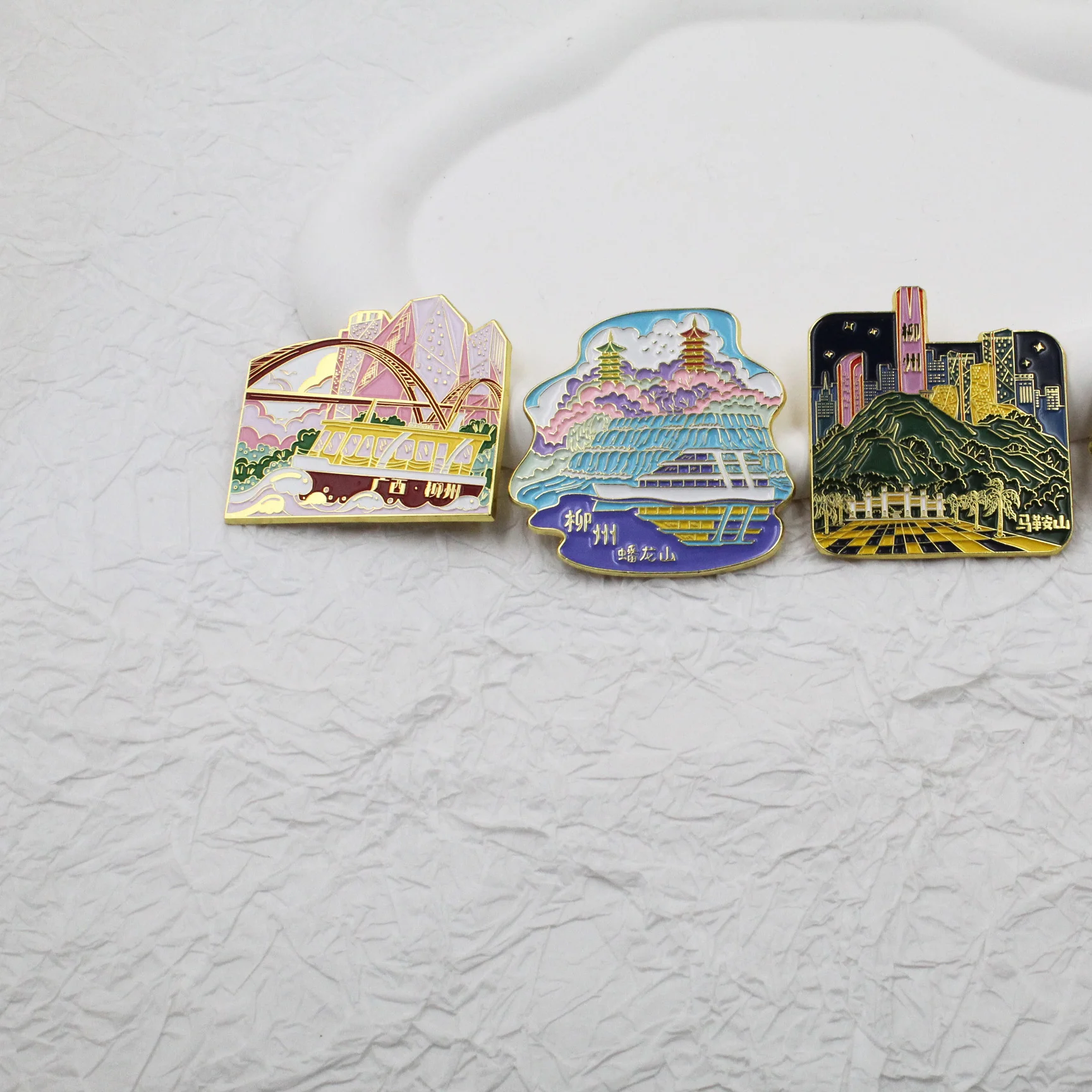 Custom Promotional 3d Fridge Magnet Customized Country City Refrigerator Magnet Tourist Souvenir