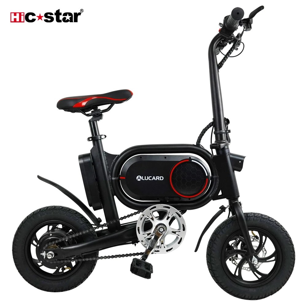 C-STAR мини 12-дюймовая воздушная шина 36 В 7.5Ah батарея CS-P10 складной электровелосипед с цепью и педалью