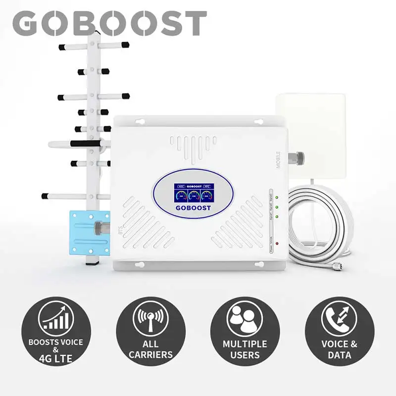 GOBOOST 850 1800 2100 Tri bandGSM/3G 2g/3g/4g Мобильный