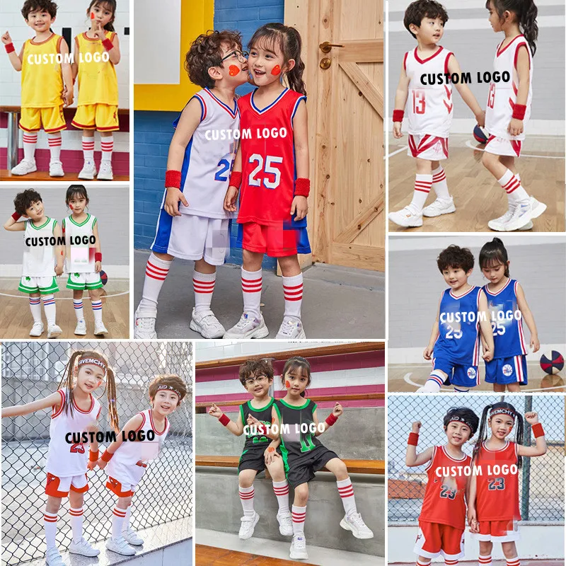 Custom logo Kids Basketball Uniforms James Wade Butler Jersey private label children basketball jerseys