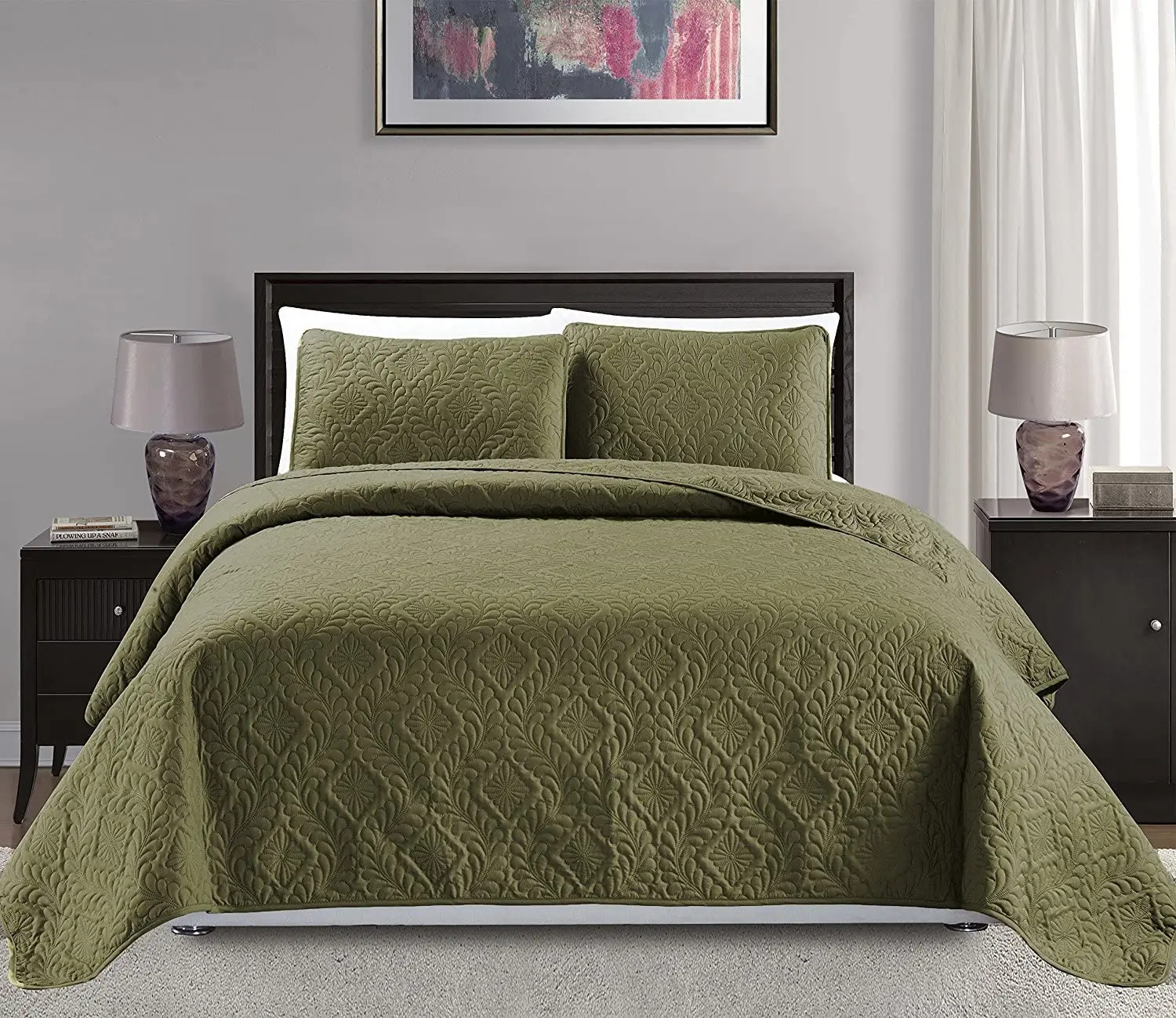 Cotton quilt  bedspreads bedcover