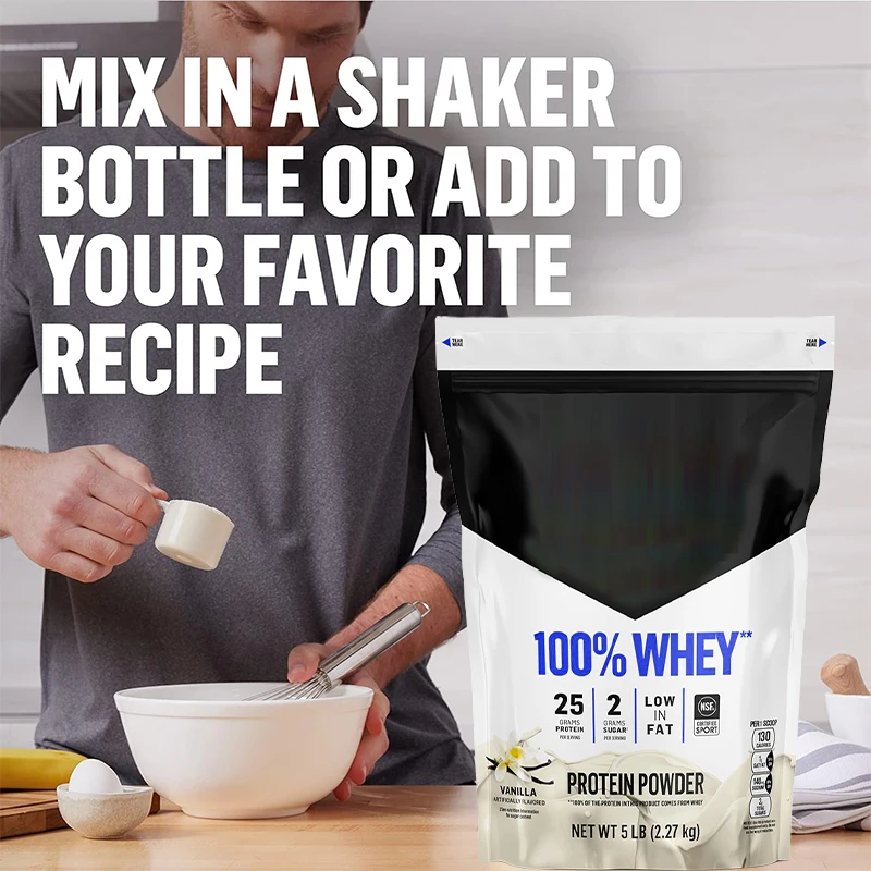 OEM/ODM Private Label sport supplement recovery Vanilla coco flavor Energy 100% protine powder whey protein