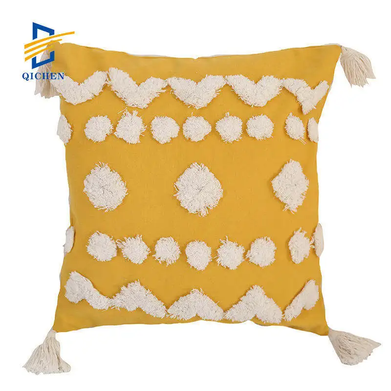 Innermor newest Handmade Crochet High Quality Decor Knit Cotton Luxury Moroccan Style Throw Pillow Case Cushion Covers