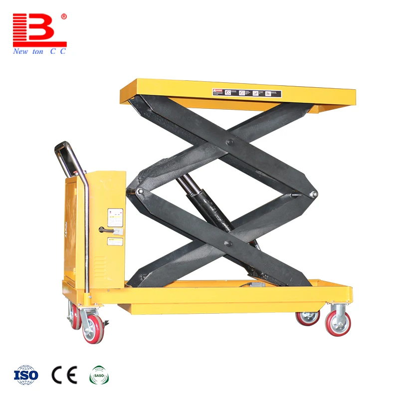 800 kg electric hydraulic lifting tables small lift up table mechanism stainless steel multifunctional folding lift platform