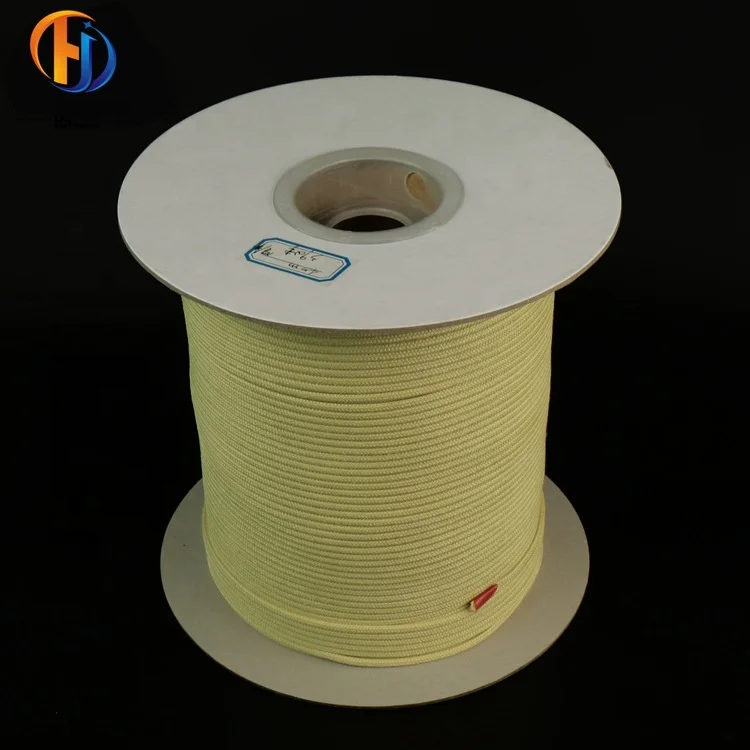 JILI Heat Resistance Aramid Roller Rope for Tempering Glass Furnace