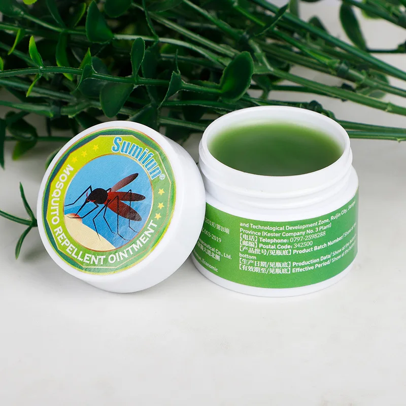 Hot selling Thailand Green Grass Cream Gel Soothing Antipruritic Mosquito Repellent Ointment