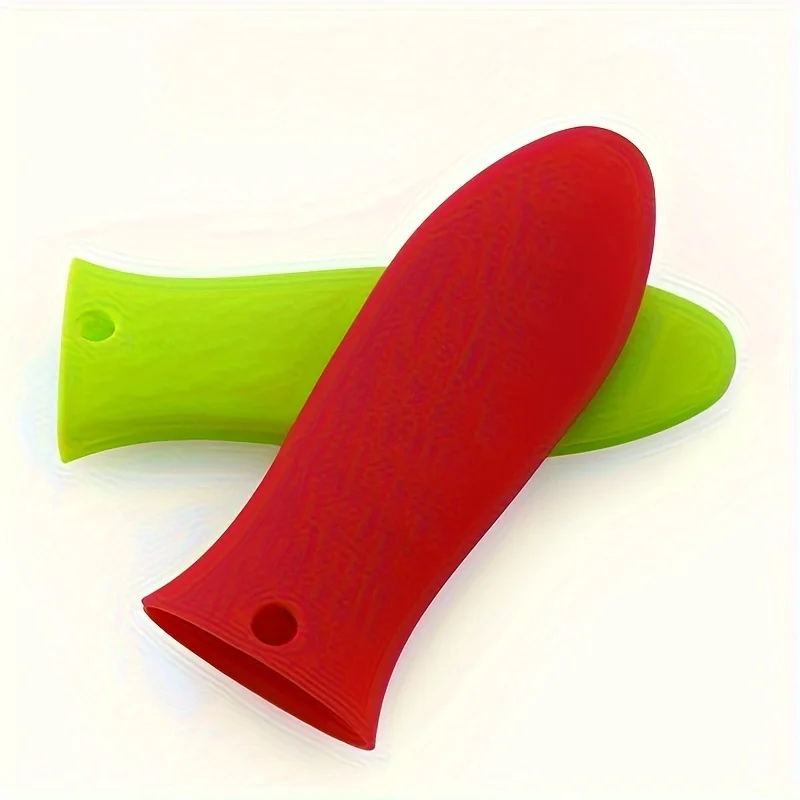 Non Slip Hot resistant Silicone Pot Handle Holder for Cast Iron Skillets and Metal Frying Pans for Cooking Kitchen