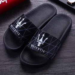 2022 Fashion Slippers For Men In South Korea Men Slides Sandals Shoes Bedroom And Beach Men Slipper