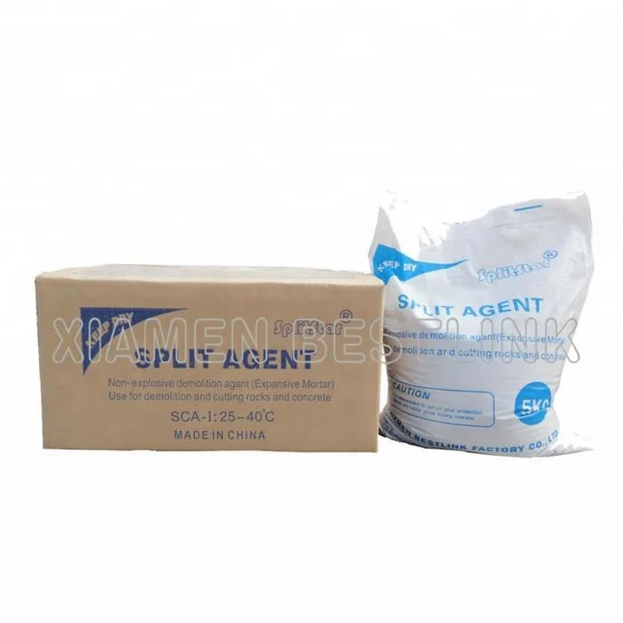 Split agent Cracking Rock breaking powder