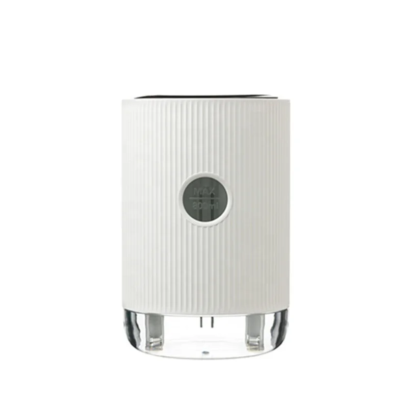 Double Nozzle H2O Small Usb Wireless Cool Mist Mini Humidifier for Bedroom Personal Desktop Ultrasonic Portable Air Humidifier