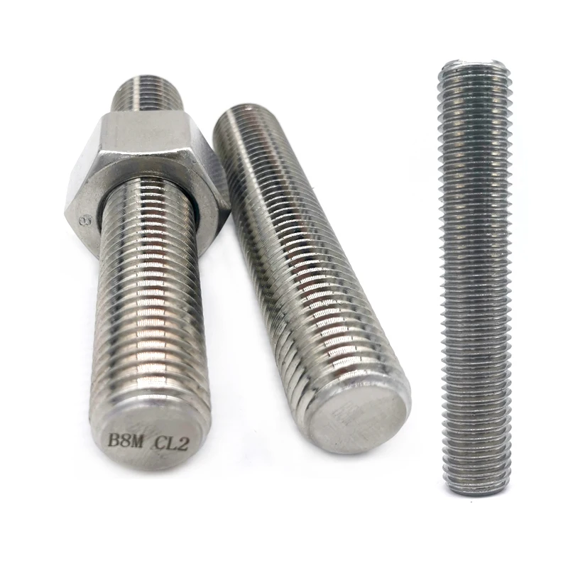 Zinc Plated All Threaded Customizable size stainless steel din975 threaded rod