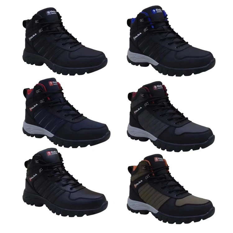 Simonspark factory price  Outdoor ski Climbing Hiking Trekking Combat Tactical PU Upper water proof Boots for men