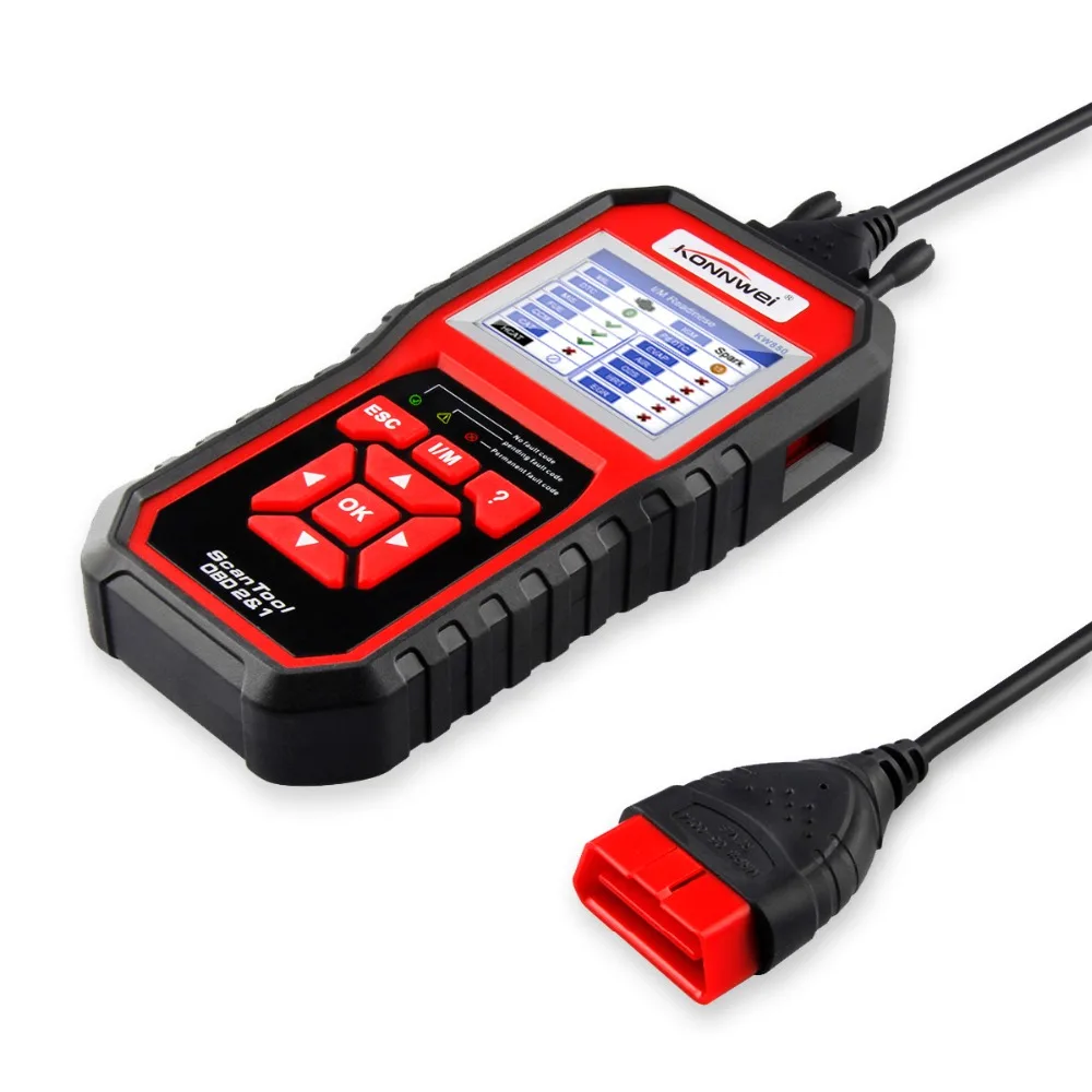Hot Sale  KW850  Auto Diagnostic Scanner OBD2 Scanner Car Diagnostic Tool OBD Code Reader