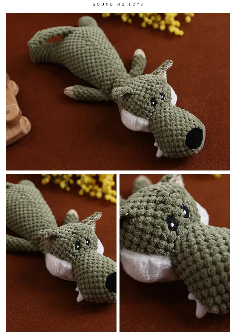 Manufacturer wholesale elephant wolf lion dog plush toys