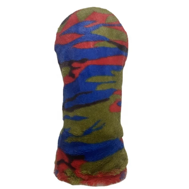 New Product Imitation rabbit hair fabric golf driver headcover custom logo