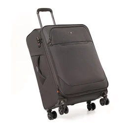 Goby Wholesale 20 24 28 Inch Soft Luggage Spinner Wheels 3 pcs Sets Suitcase Bags Trolley Luggage scooter