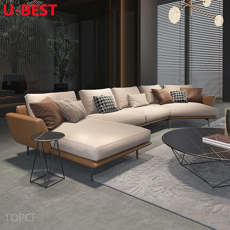 U-Best  Luxury Italian Modern Modular Couch Sofa Kanepe Bankstel Sofy Muebles Salon Mobili Soggiorno Corner Furniture Living Roo