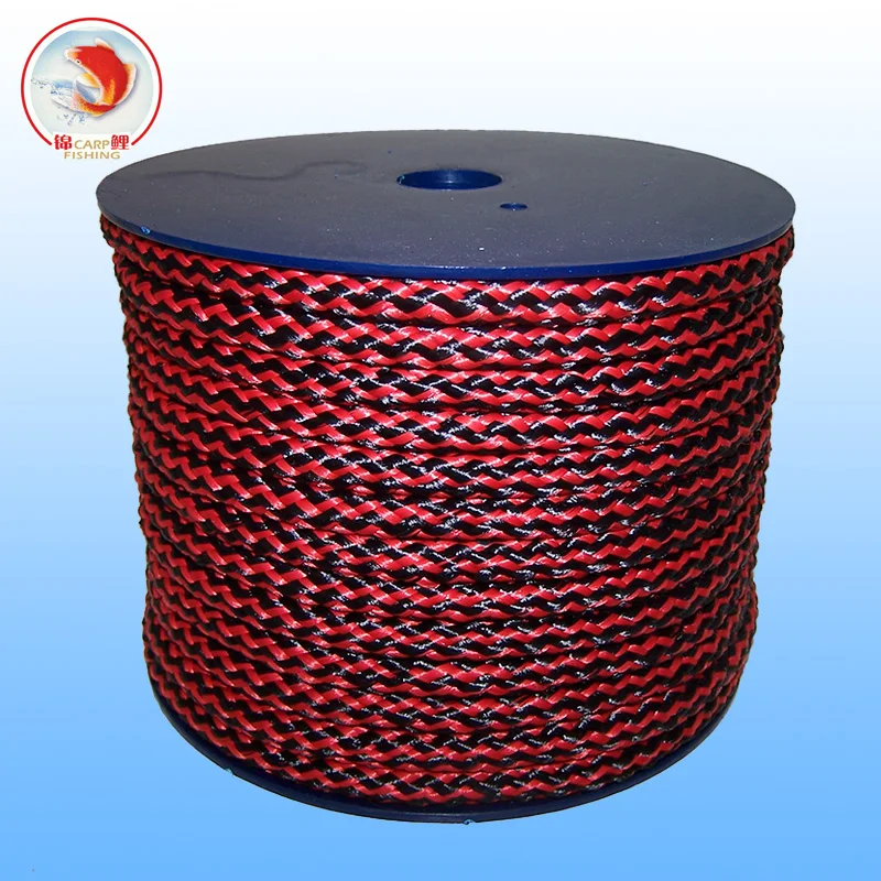 High Tensile Pp Monofilament 3 Strand Twisted Rope Pe Twisted Rope Packaging Marine Agricultural Polythene Twisted Rope