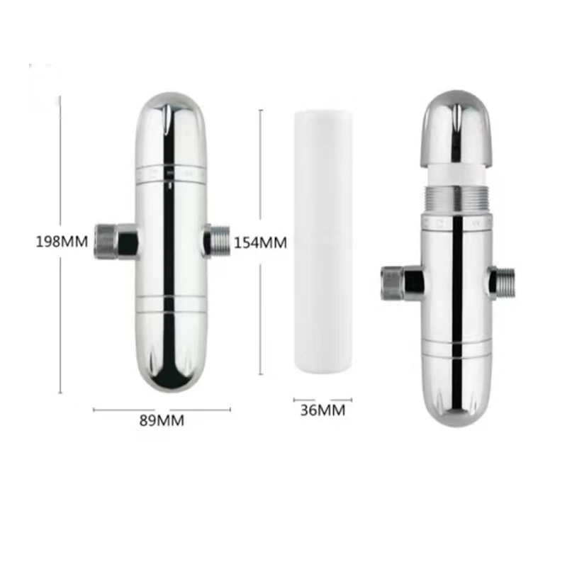 New Design High flow 5-12 stage replaceable Universal Chlorine Remove optional KDF Shower Filter