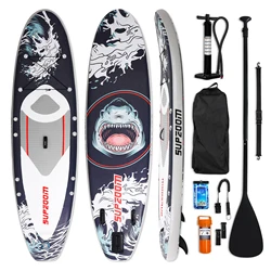 Sea surfboard 3.2m inflatable paddle board water entertainment small raft with paddle stand-up log