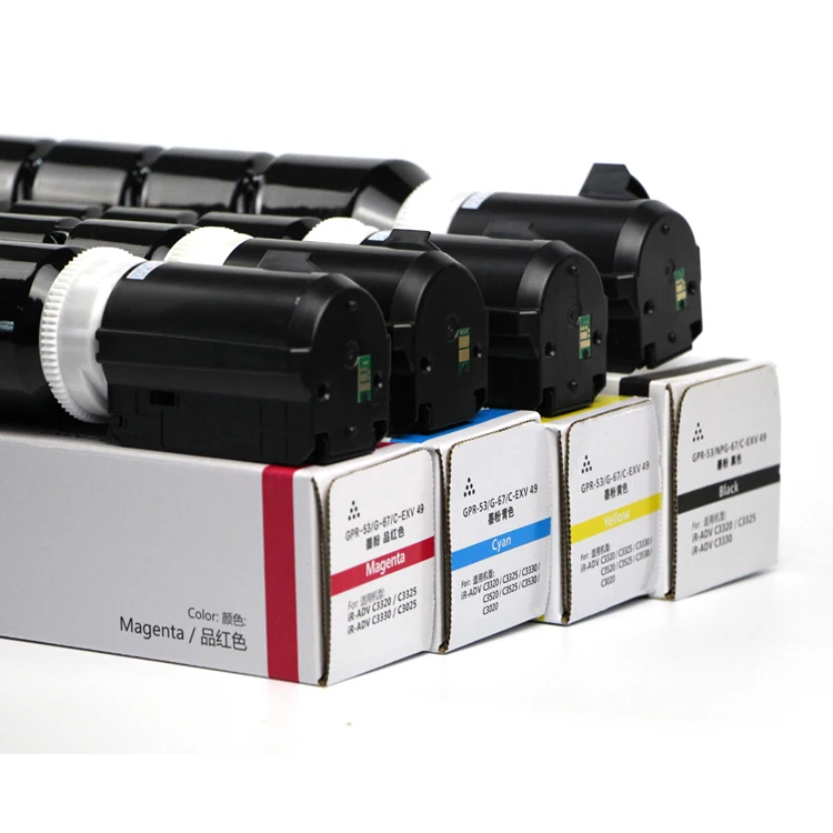 Npg67 Gpr53 Exv49 тонер-картридж для Canon C3330 C3520 C3020 C3125 3730 копир Tonner картридж совместимый
