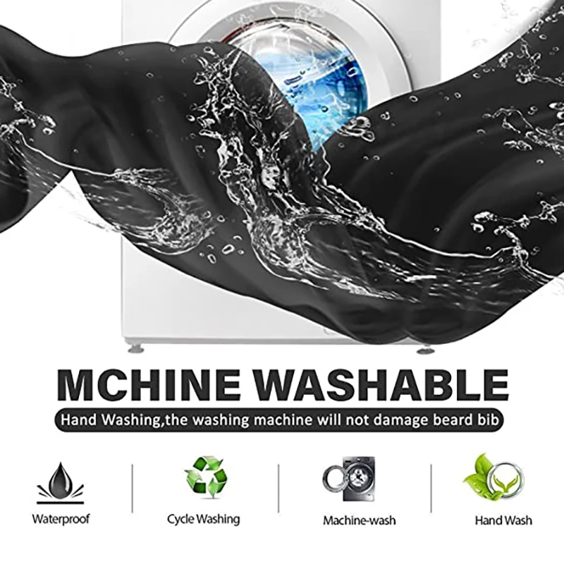 Wholesale Polyester Bib Catcher shaving Apron For Man, Good Quality Beard Cape