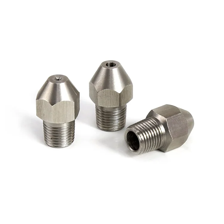 0 Degree Full Cone Jet 0.8/1.0/1.2/1.5/2.0/2.5/3.0/3.5/4.0/4.5/5.0mm Stainless Steel Spray Nozzle Nozzles