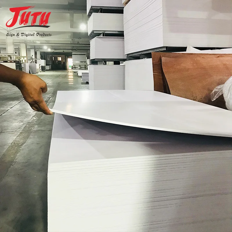 UV Printing High Density Rigid White 4x8ft Forex Board Celuka PVC Free Foam Sheet