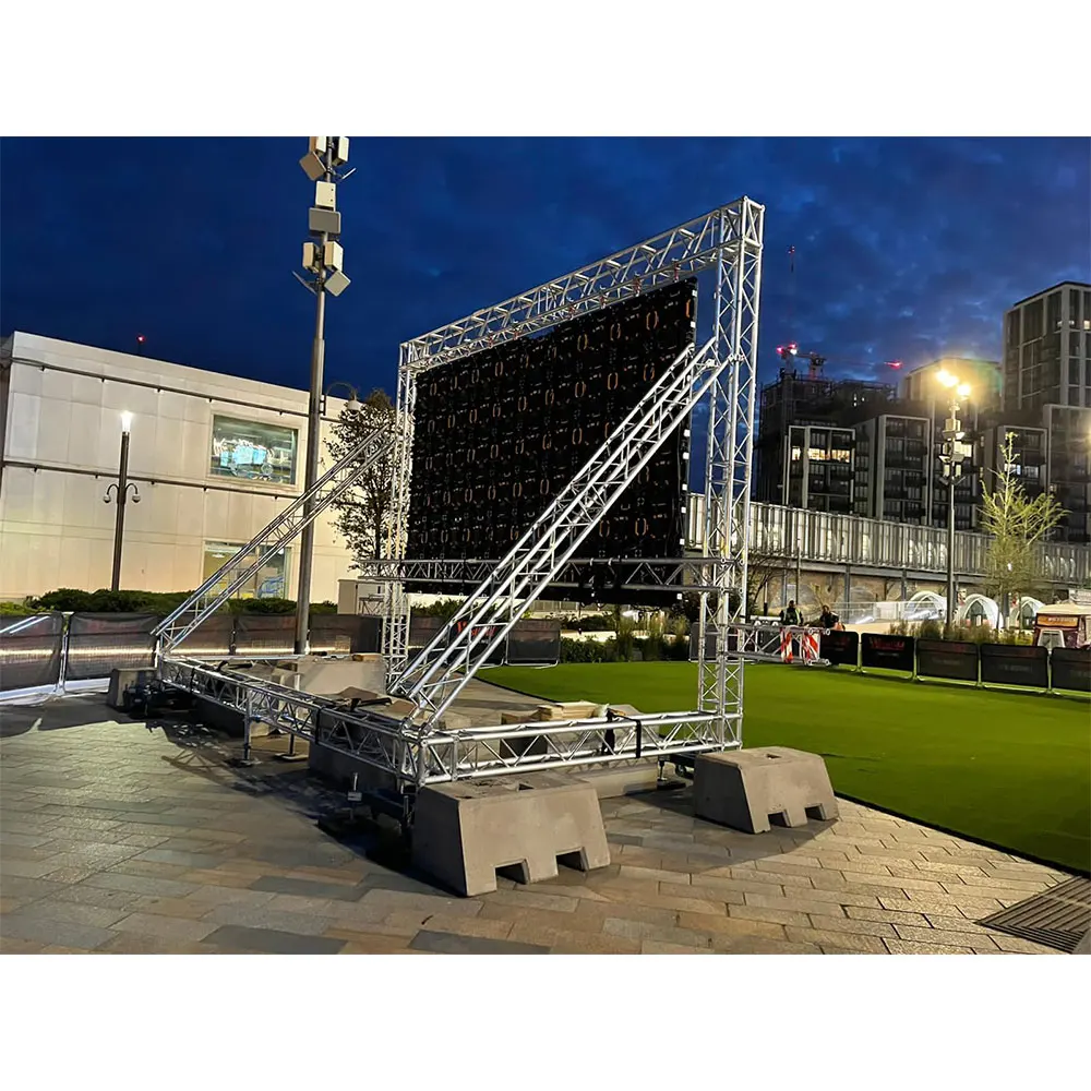  P391 гигантский 10ft x 12ft Hd подвесной сценический дисплей P3 светодиодный экран открытый Прокат