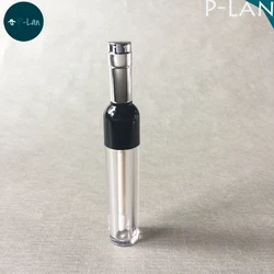Stock Wholesale Factory Price Multi Color Wine Shape 6ML Clear Empty Wine Lip Gloss Bottle Cosmetic Packaging Lip Gloss Tube