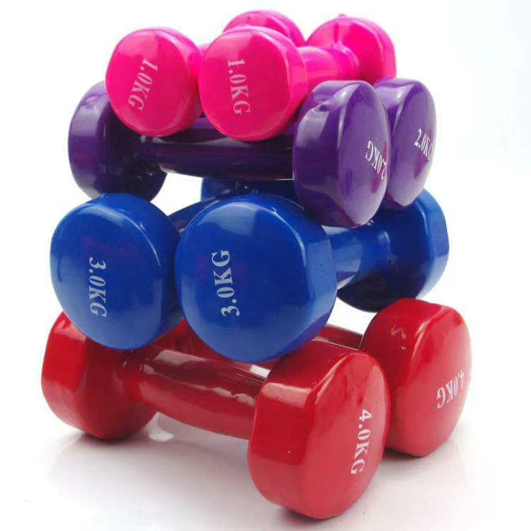 wholesale women 20 kg dumbbells pu nuo rubber lady  professional dumbbell sets 1 kg for sale