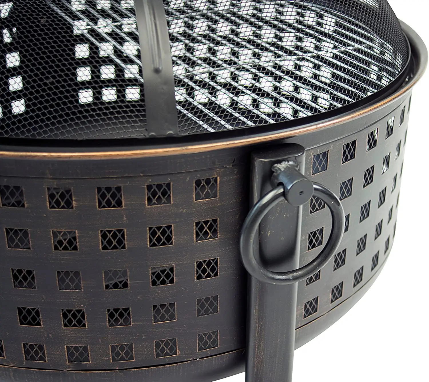 Wholesale Outdoor Iron Steel Firepit Wood Log Burning Metal Fire Pits Barbecue Grill