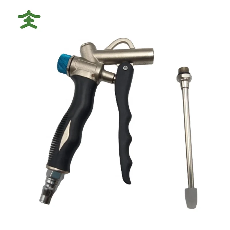 Stainless steel long nozzle air dust gun 105mm cleaning Dedusting of factory machinery Air blow gun