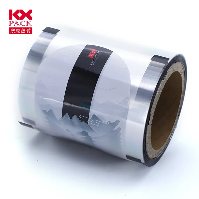 Custom Print Factory Direct PP  PET Cup Sealing Film Sealer Film Bubble Tea Sealing Film For Boba Tea Juice