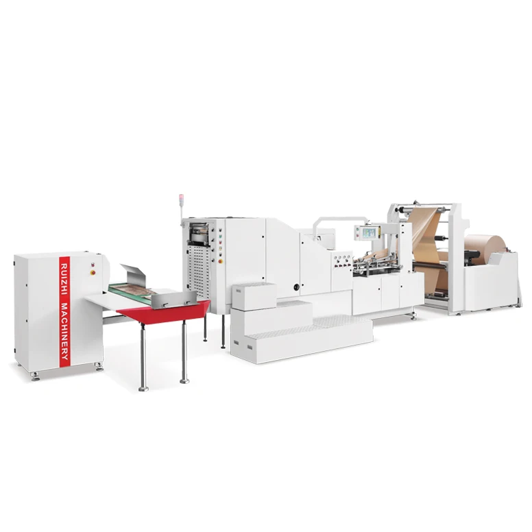 automatic kraft paper cement bag making machine price New Food & Beverage Shops  paper Bag Making Machines