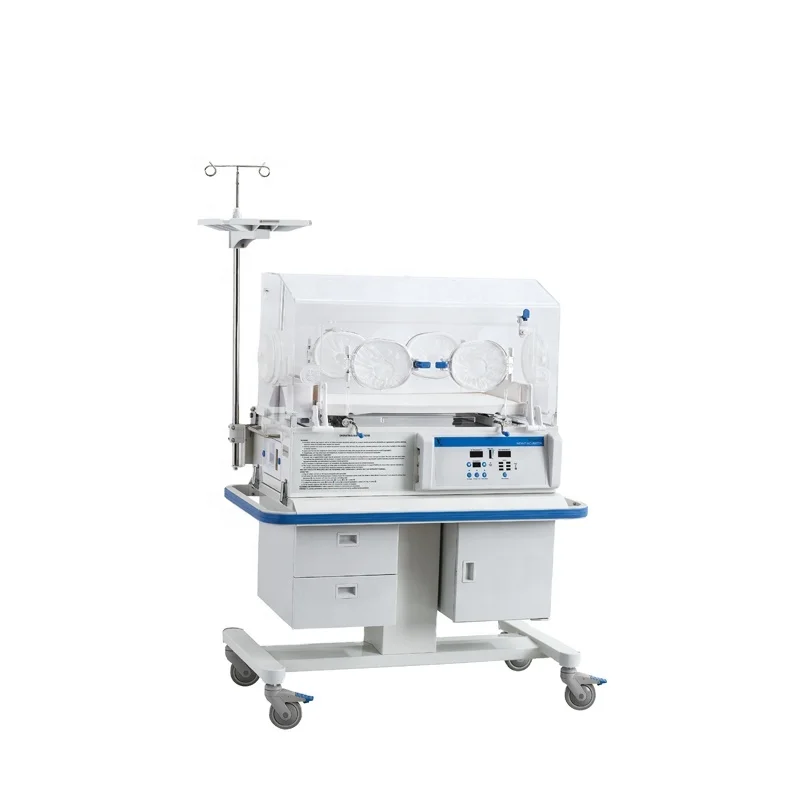 Hospital Device Natural Air Flow Humidity Medical Incubator Bed for Infant