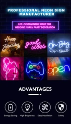 Custom  Beer Led  Neon Night Light shop neon sign